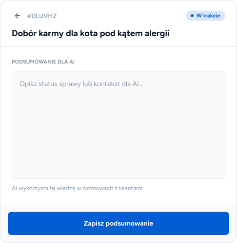 Zadanie ze wsparciem AI